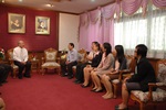 ผู้อำนวยการศูนย์ฯ พร้อมพนักงาน เข้าเยี่ยมคารวะและสวัสดีปีใหม่ อธิการบดี มหาวิทยาลัยเชียงใหม่