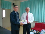 ผู้อำนวยการศูนย์ฯ และคณะ เข้าเยี่ยมคารวะ ดร. วีระชัย ณ นคร ผู้อำนวยการมหาวิทยาลัยนเรศวร พะเยา