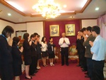 ผู้อำนวยการศูนย์ฯ เข้าเยี่ยมคารวะและสวัสดีปีใหม่ อธิการบดี มหาวิทยาลัยเชียงใหม่