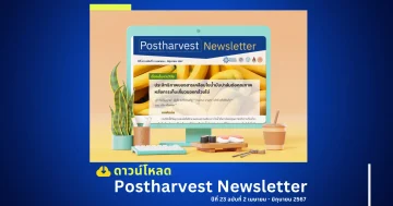 Postharvest Newsletter ปีที่ 23 ฉบับที่ 2 เมษายน – มิถุนายน 2567