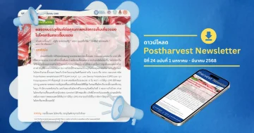 Postharvest Newsletter ปีที่ 24 ฉบับที่ 1 มกราคม - มีนาคม 2568
